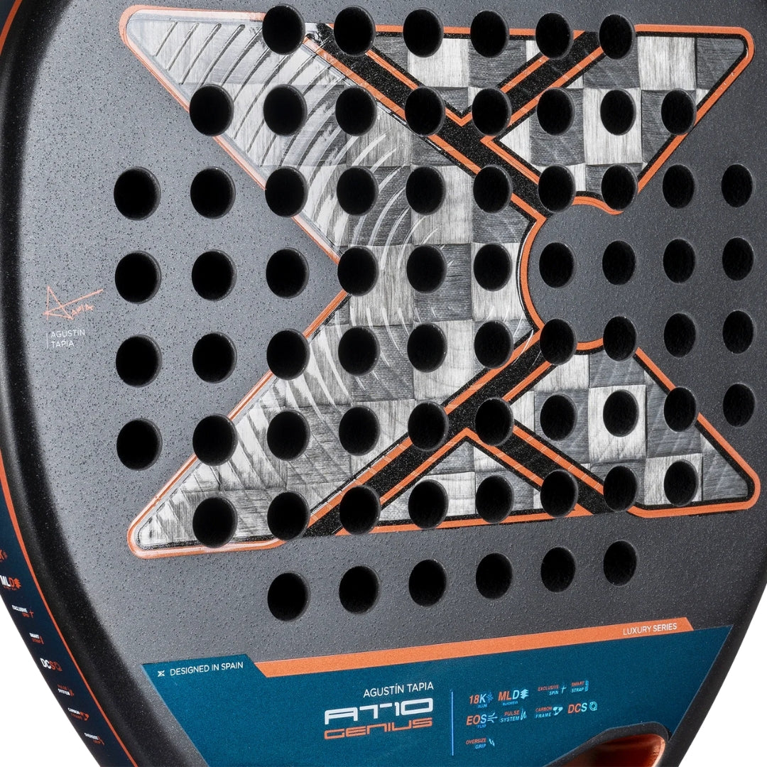 Nox Padel Racket AT10 Genius Attack 18K Alum 2025 by Agustin Tapia
