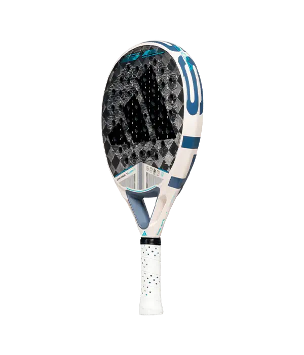 A image of adidas cross it light 3.4 martita ortega 2025 from the left side of the padel racket.