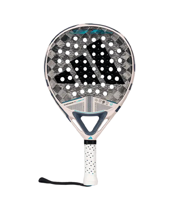 A image adidas cross it light 3.4 martita ortega 2025 with a straight on view of the padel racket.