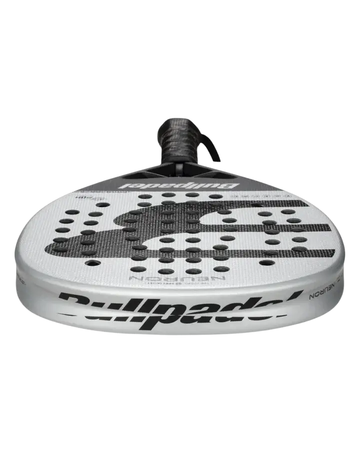 A image of bullpadel padel racket neuron 2025 with a top down view of the racket.