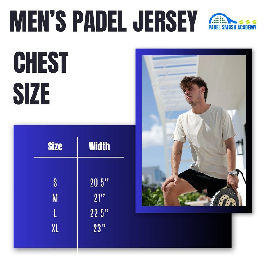 Padel Smash Performance T-Shirt – Ultra Light DryFit Comfort