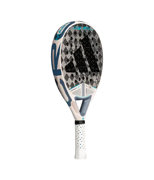 A image of adidas cross it light 3.4 martita ortega 2025 from the view of the right side of the Padel Racket. 