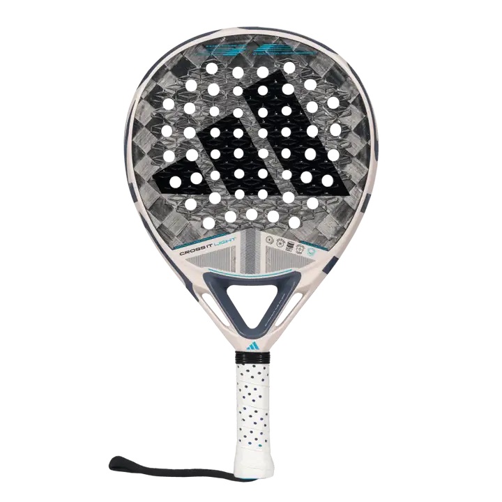 A image of adidas cross it light 3.4 padel racket by marta ortega with a front view of the racket. 