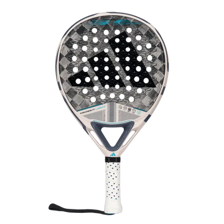 A image of adidas cross it light 3.4 padel racket by marta ortega with a front view of the racket. 