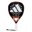 A image of the adidas cross it team padel racket straight on view 