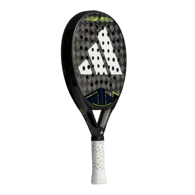 A image of adidas cross it ctrl 3.4 2025 padel racket from the view of the left. 