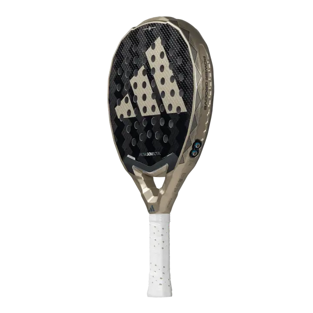 A image of adidas padel racket metalbone ctrl 3.4 2025 from the view of the left. 