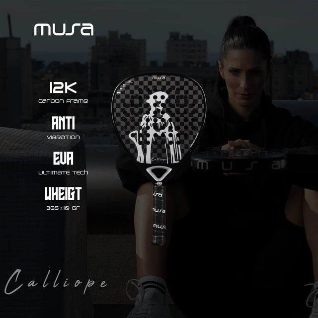 MUSA Calliope Padel Racket (LIKE NEW)