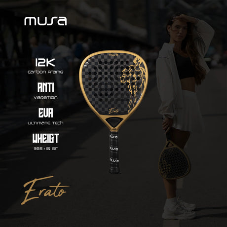 MUSA Erato Padel Racket (LIKE NEW)